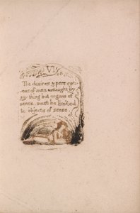 Nincs természetes vallás, 8. tábla, VI. A vágyak és felfogások. . . . (Bentley A9) alkotó: William Blake