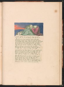 Albion lányainak látomásai, 10. tábla, Boldog párkapcsolatban. . . . alkotó: William Blake