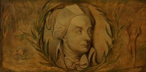 William Cowper (tempera on canvas) alkotó: William Blake