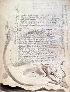 illusztrálta William Blake „The Four Zoa” című versét alkotó: William Blake