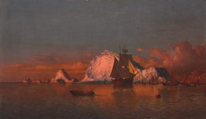 Halászat Labrador partjainál, 1880 alkotó: William Bradford