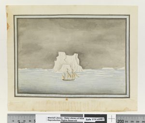 Opp. p. 147. „Jéghágó”: 1788. november 25. Szélesség 57 fok 30 perc Sth. Hosszúság 288 fok 00 perc Et in the Sirius