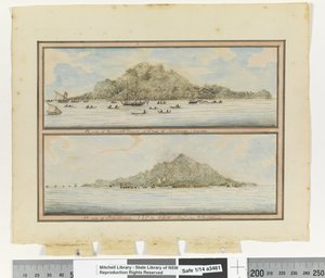 Opp. p. 276. „É. Hummock Island oldalán, Mindanoo Sn végén. 1791. augusztus” és „ÉK. Pulo Sanguy oldalán. D. 4° Et D. 60° Ny. 1791. augusztus, 1802 körül (akvarell) alkotó: William Bradley
