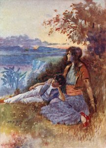 Illusztráció: Vathek, An Arabian Tale, William Beckford (színes litó)