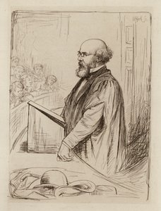 Norman Macpherson, a skót jog professzora (metszet)