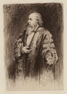 Sir Alexander Grant, alkancellár és igazgató (metszet) alkotó: William Brassey (after) Hole