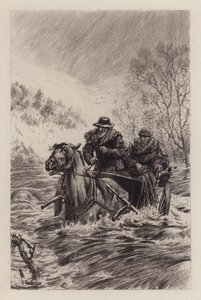Az özönvízen keresztül (metszet)