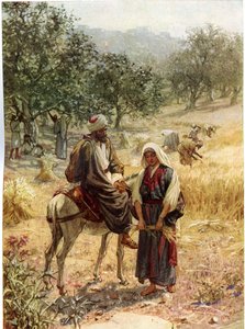 Boáz és Ruth - Biblia alkotó: William Brassey Hole