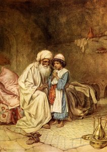 Eli és Sámuel. És ő azt mondta: Az Úr az Úr: - Biblia alkotó: William Brassey Hole