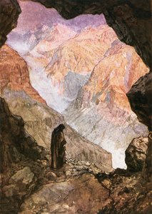 Illés a Hóreb sivatagában alkotó: William Brassey Hole