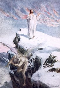 "Menj innen, Sátán" alkotó: William Brassey Hole
