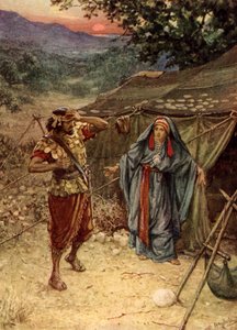 Jael Yael és Sisera - Biblia alkotó: William Brassey Hole