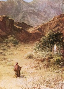 Mózes és az égő csipkebokor alkotó: William Brassey Hole