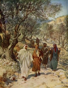 Fülöp és Natanael Jézus tanítványai lesznek - Biblia alkotó: William Brassey Hole