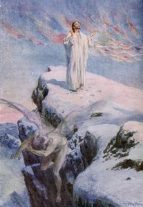 Jézus megkísértése - Biblia alkotó: William Brassey Hole
