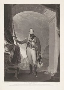 Portré van Arthur Wellesley, Hertog van Wellington Wellington hercege (cím a tárgyon) alkotó: William Bromley (I)