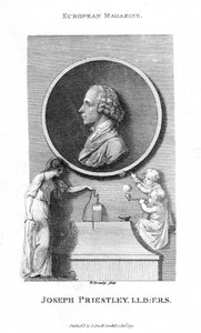 Joseph Priestley angol kémikus és presbiteri lelkész, 1791