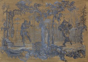 Chinoiserie (olaj, vászon)