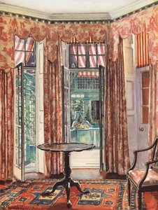 Belsőépítészet: (színes litográfia) alkotó: William Bruce Ellis Ranken
