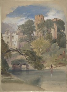 Caesar tornya, Warwick kastély alkotó: William Callow