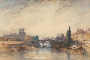 Kilátás a Pont Royalra alkotó: William Callow