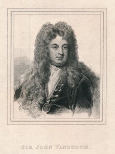 "Sir John Vanburgh", 1830. alkotó: William Camden Edwards