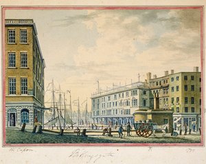 Billingsgate Market, London, 1799 alkotó: William Capon