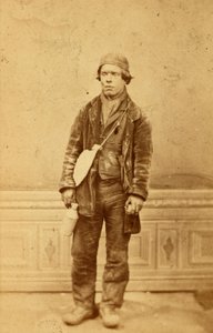 Dolgozók a Tredegar Vasműből, Walesből alkotó: William Clayton