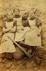 Dolgozók a Tredegar Vasműből, Walesből alkotó: William Clayton