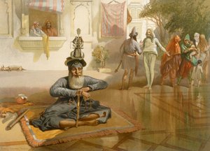 Akali a szent tartályban, Amritsar, az 