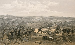 A csernajai csata, 1855. augusztus 16 alkotó: William Crimea Simpson
