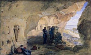 Galériák az Inkermannél alkotó: William Crimea Simpson