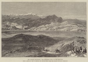 Az afgán határ, a Nialsheni-hágó, a Heri-Rud alkotó: William Crimea Simpson