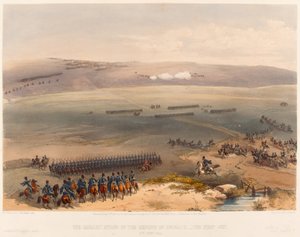 ?A Bulganak-hegység lovassági ügye – az első ágyú. 1854. szeptember 19.?, 1855 alkotó: William Crimea Simpson