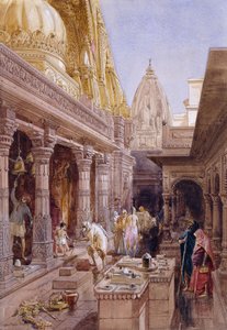 Az aranytemplom, Benares, 1862