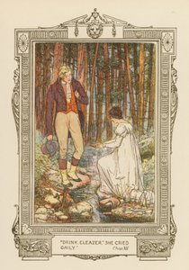 "Igyál, Eleazer", kiáltotta vidáman." (színes litográfia) alkotó: William Cubitt Cooke