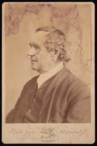 J. D. Lang portréja, 1877 előtt. alkotó: William Curtis Taylor