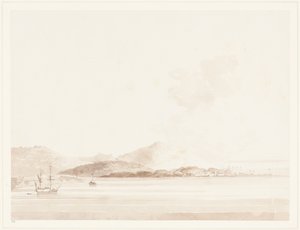 Látkép Indiában alkotó: William Daniell