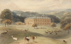 Althorp House, Northamptonshire alkotó: William Daniell