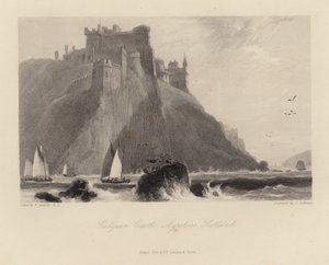 Culzean kastély Ayrshire-ben, Skóciában alkotó: William Daniell