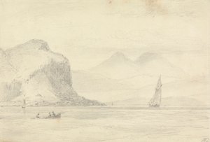 Loch Creran-tól, a Jura-hágótól alkotó: William Daniell