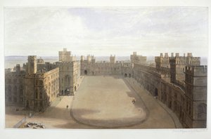 „Nézni a Windsori négyszögre”, 1825-1830 alkotó: William Daniell