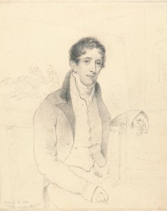 Egy sportművész, esetleg W. B. Daniell portréja alkotó: William Daniell