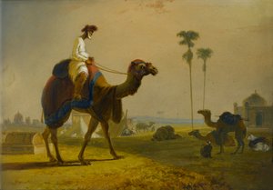 The Hirkarrah Camel (Egy jelenet Kelet-Indiában), 1832