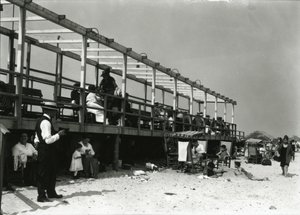 Beach Scene, Coney Island, 1910-21 alkotó: William Davis Hassler