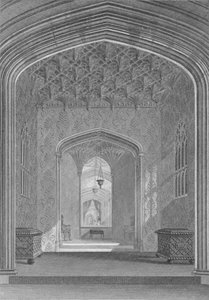 Fonthill Abbey, The Oratory, 1824