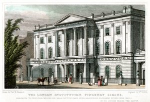 A London Institution, Finsbury Circus, London, 1827.