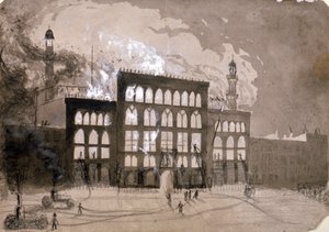 Tűz az Alhambra Színházban, Leicester Square, London, 1882 1883