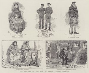 A Crofters of the Isle of Lewis, Nyugati Hebridák alkotó: William Douglas Almond
