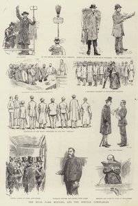 A Hyde Park Meeting és a Special Constables alkotó: William Douglas Almond